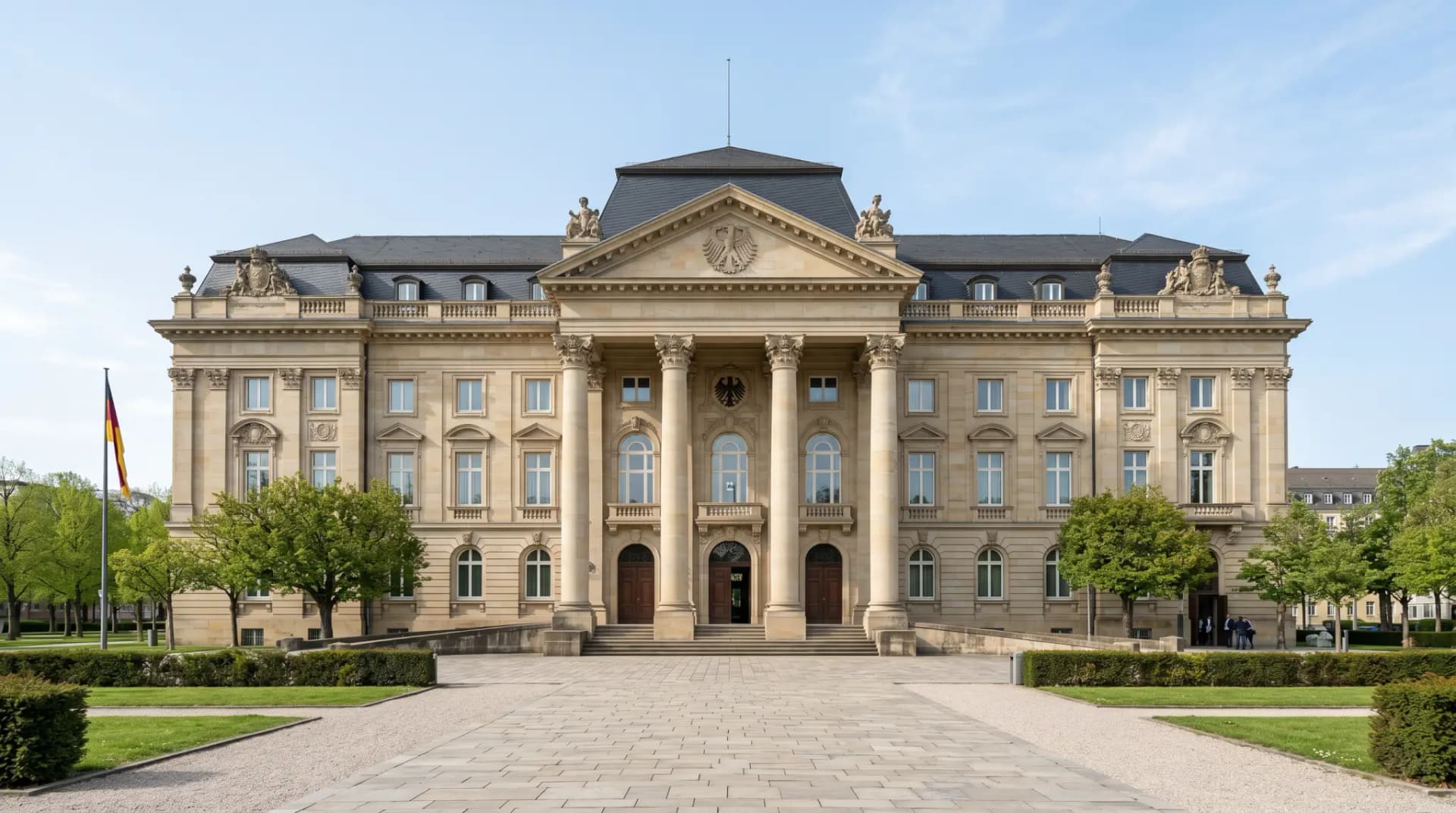 Patientenverfügung BGH-Urteile: Bundesgerichtshof Gerichtsgebäude in Karlsruhe